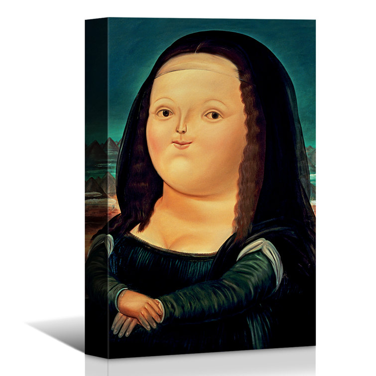 Trinx Mona Lisa On Canvas Painting Wayfair